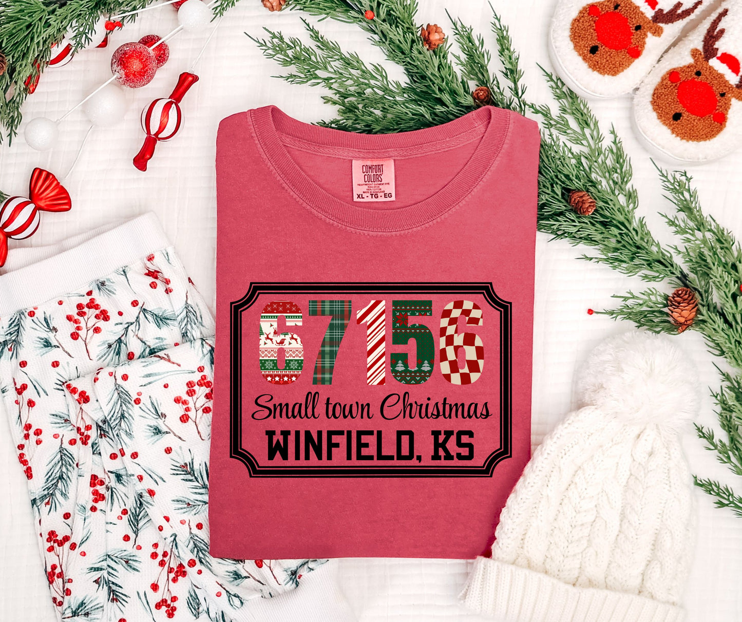 Custom zip code Christmas