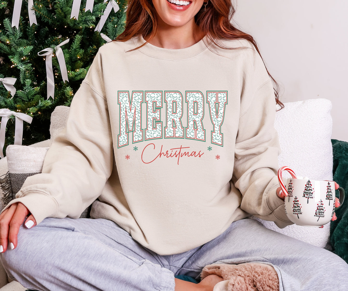 Merry Christmas leopard