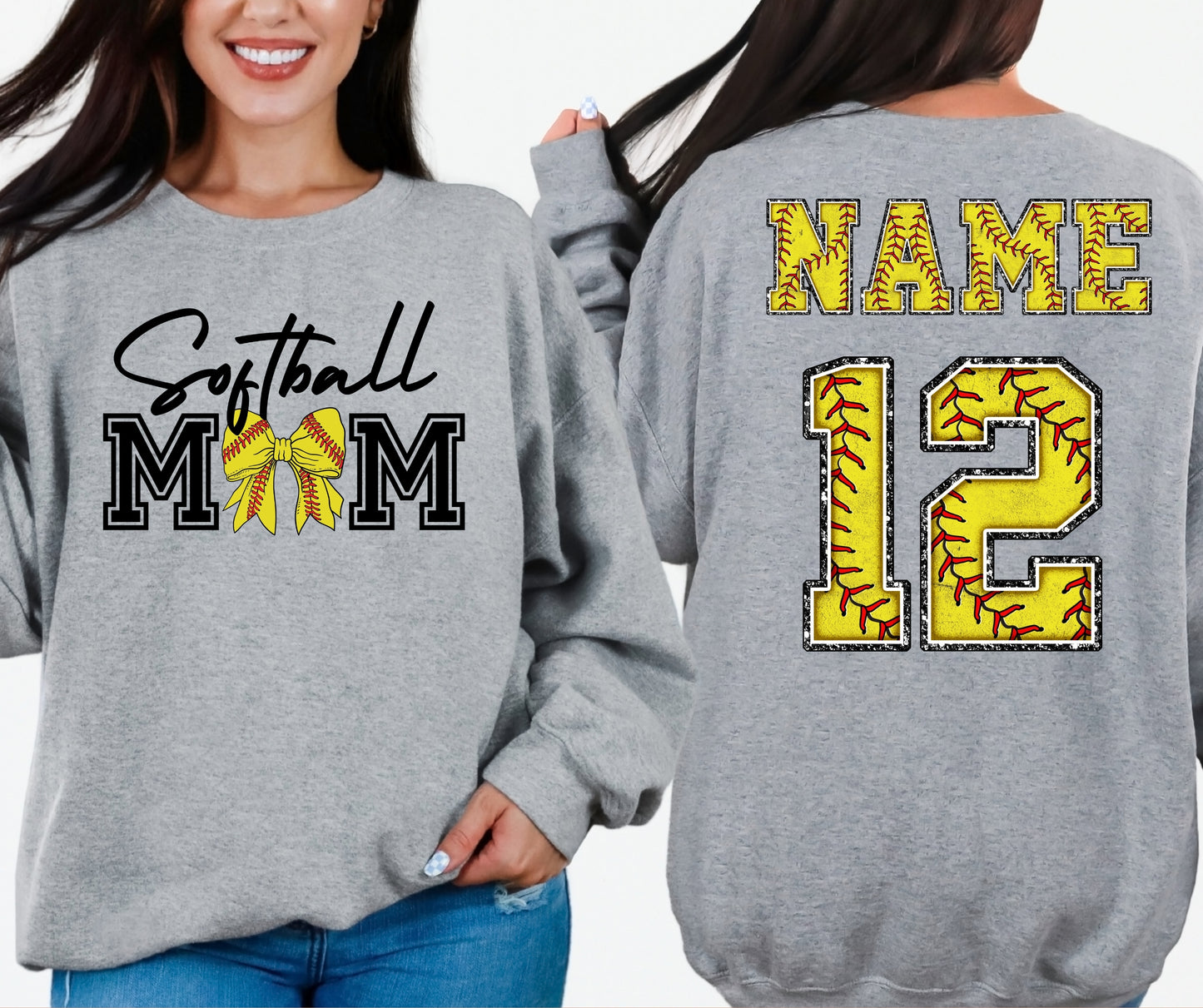 Custom softball set