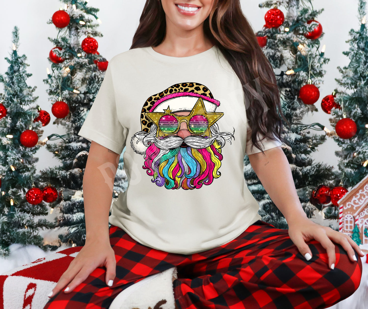 Colorful Santa
