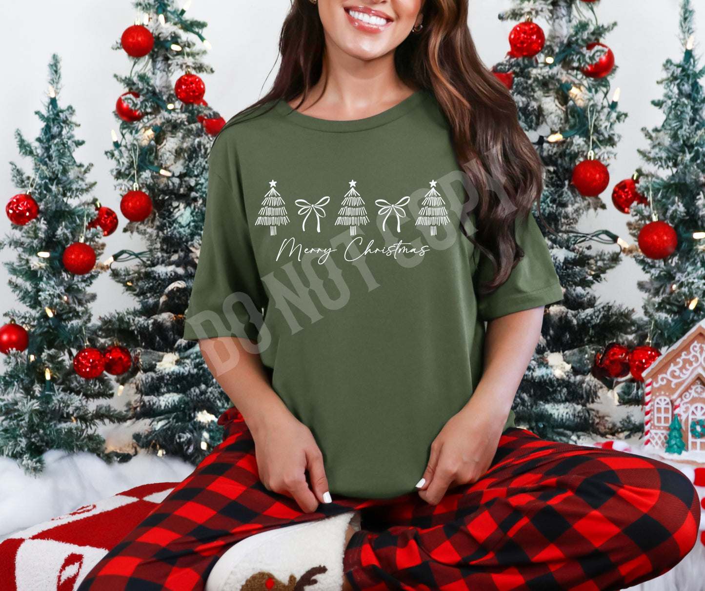 Merry Christmas white