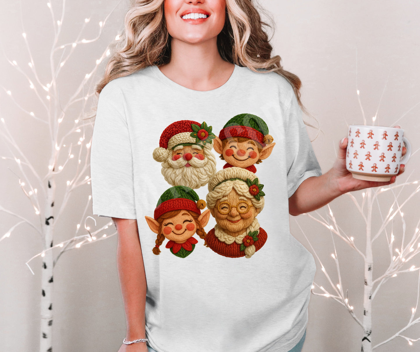 Faux knit Christmas
