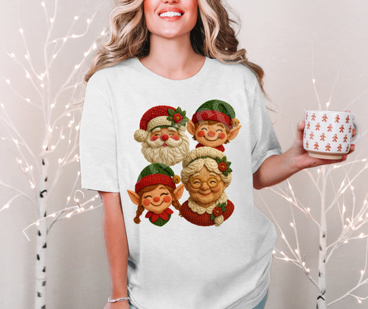 Faux knit Christmas