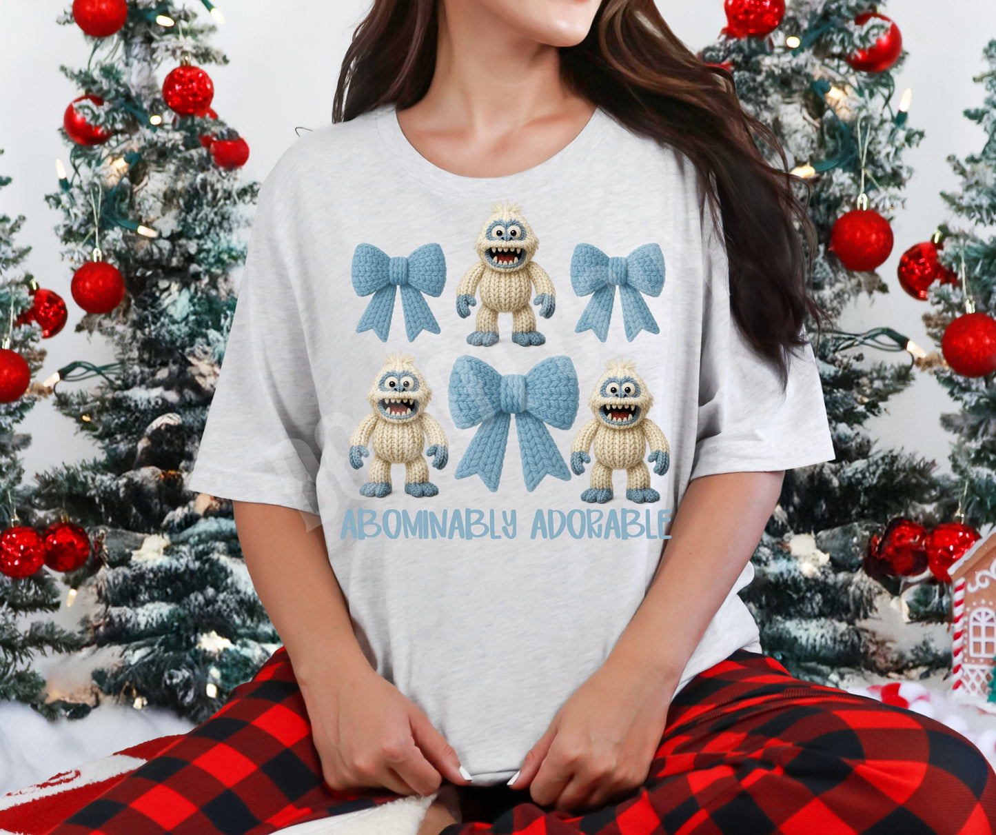 Snowman faux knit