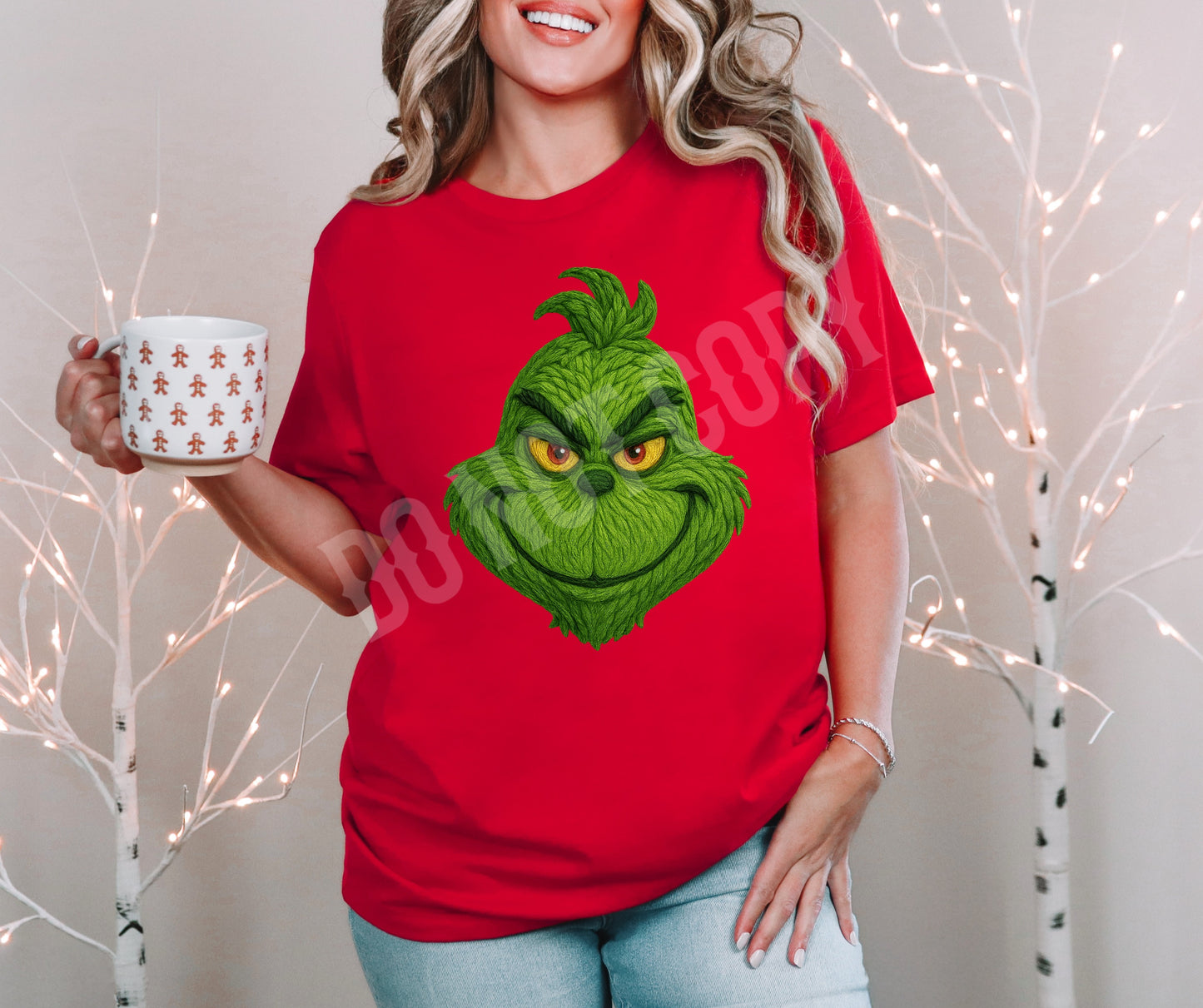 Faux knit green man