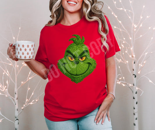 Faux knit green man