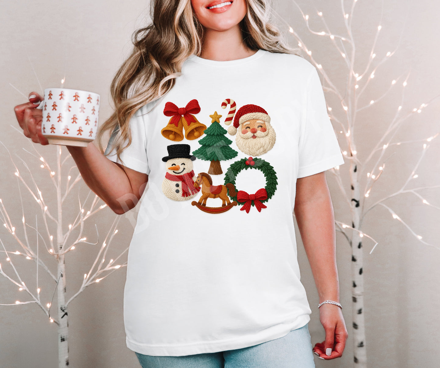 Faux knit Christmas