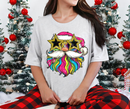 Santa colorful