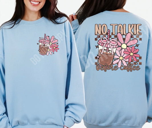 No talkie coffee pocket set