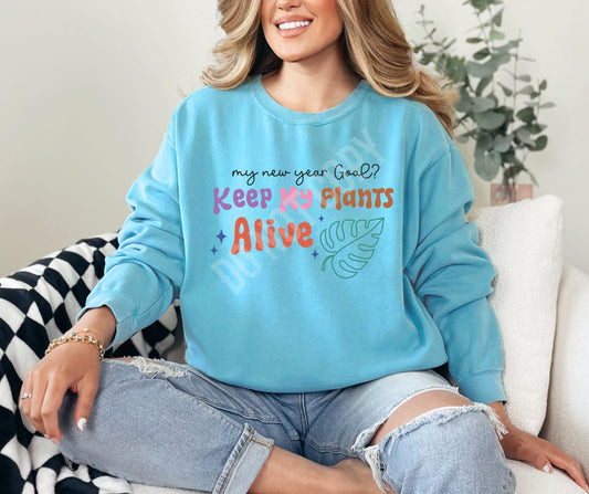 Keep plants alive