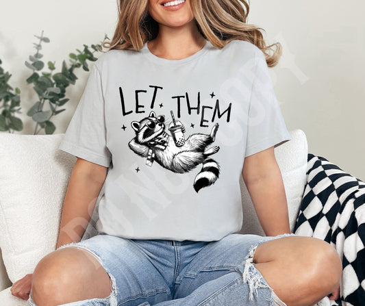 Let them black Racoon