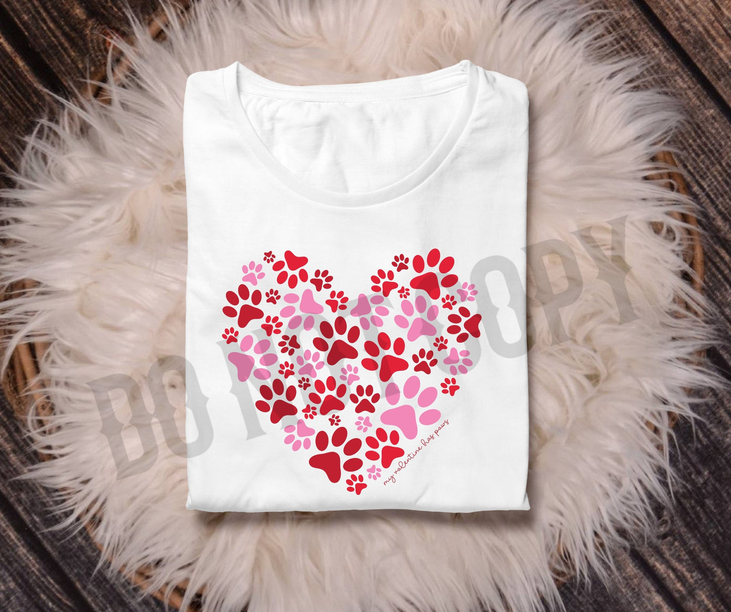 Paw hearts