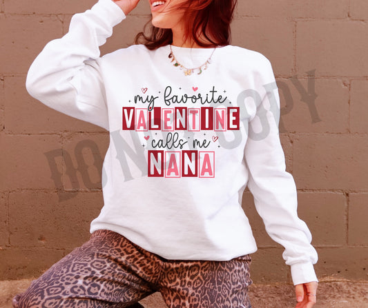 My favorite valentine nana