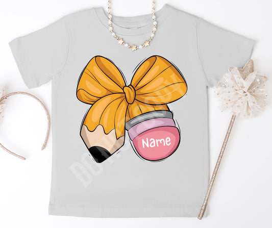 Pencil bow custom