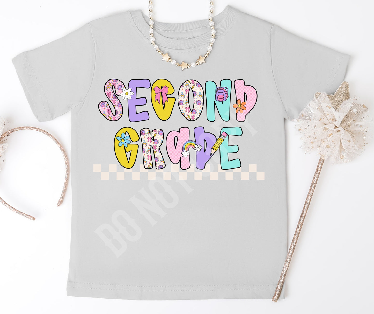 Back to school grades girl