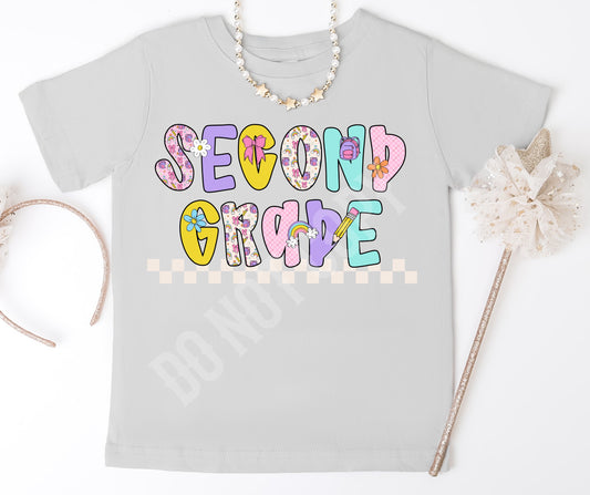 Back to school grades girl