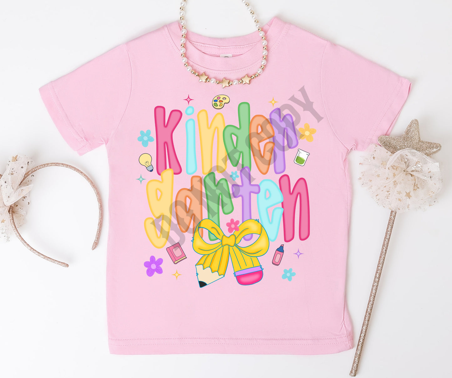 Back to school grades bright bow