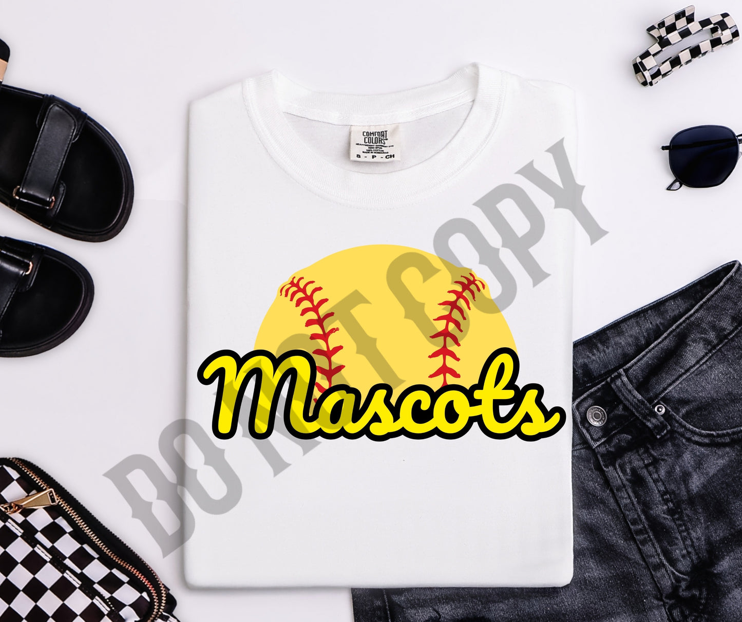 Custom mascot softball script