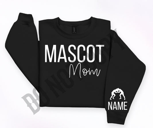 Custom set mascot wrestling