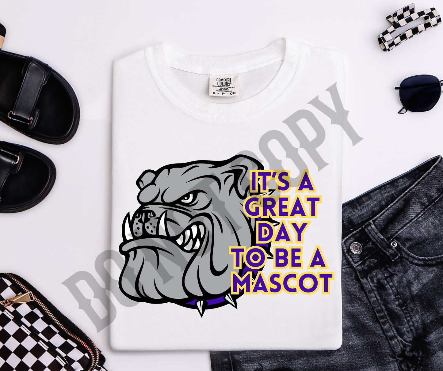 Custom mascot great day to be a mascot head