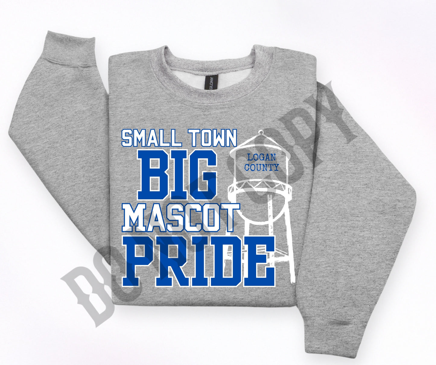 Custom mascot water tower pride