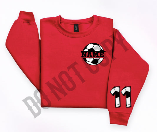 Custom set pocket size soccer