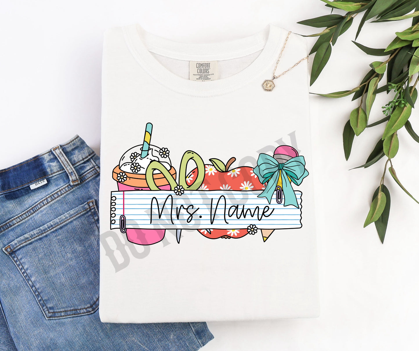 Back to school name custom