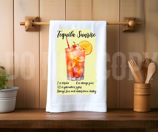Towel Tequila Sunrise