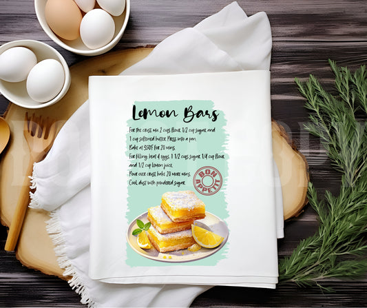 Towel Lemon Bars