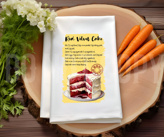 Towel Red Velvet Cake