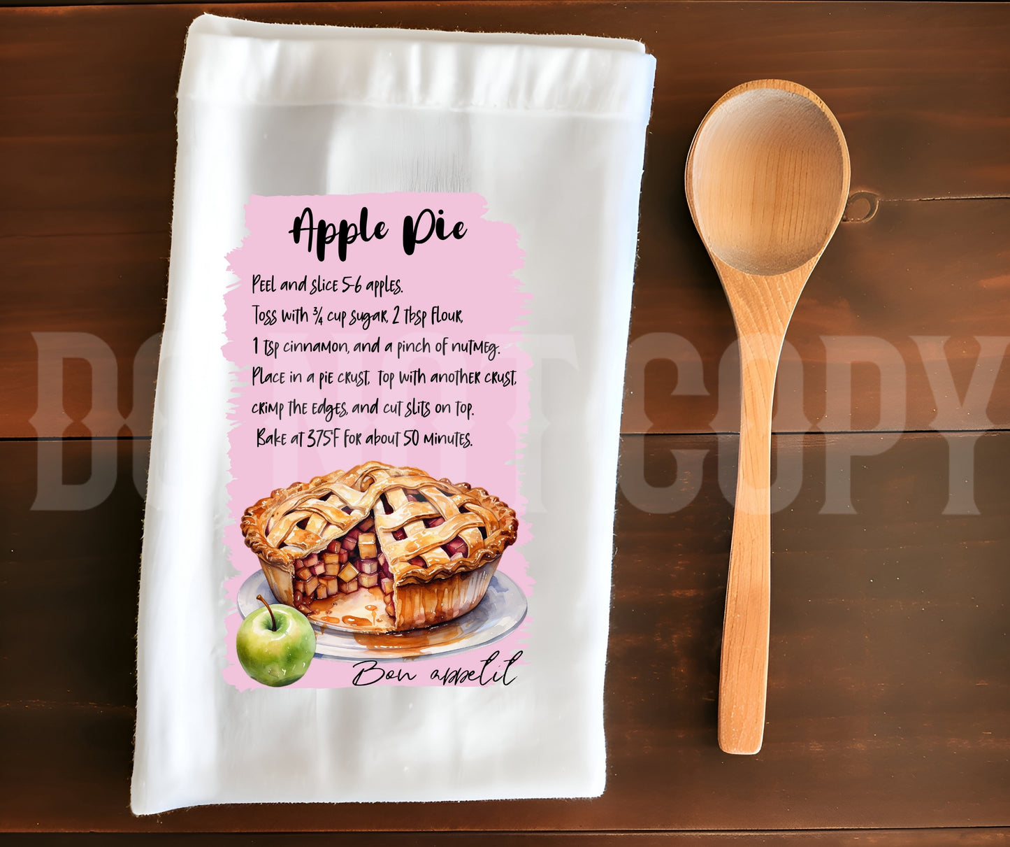 Towel Apple Pie