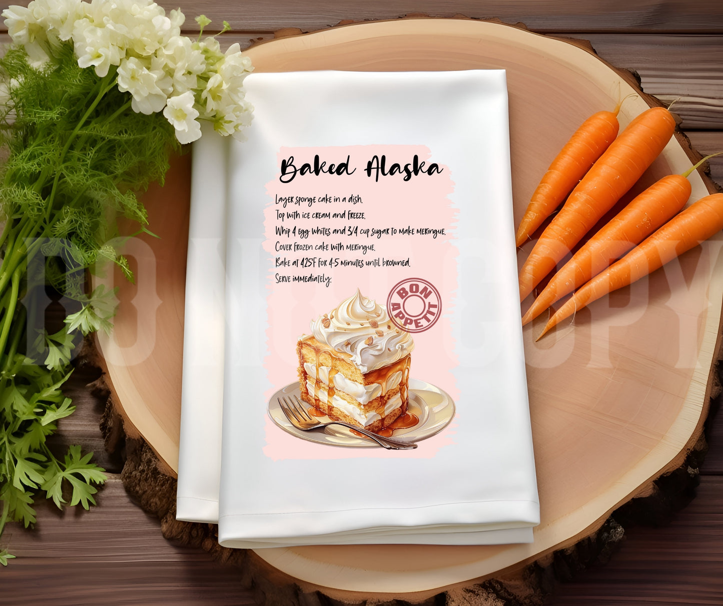Towel Baked Alaska