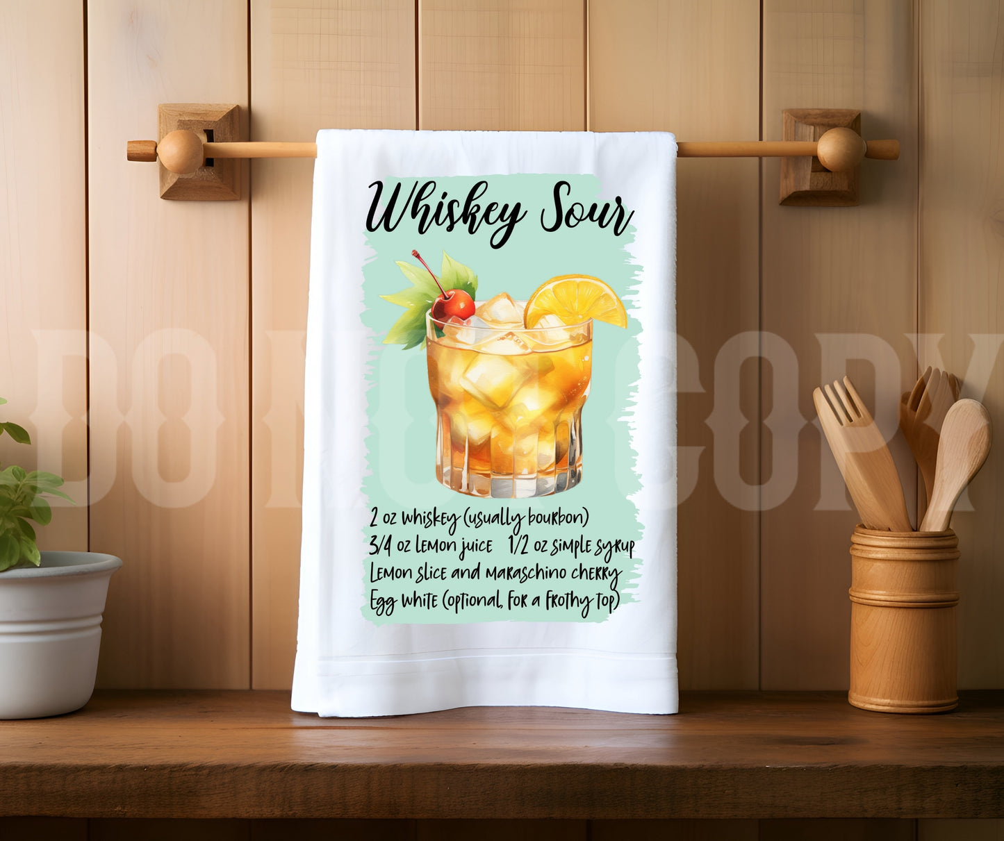 Towel Whiskey Sour