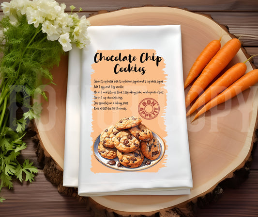 Towel Chocolate Chip Cookies