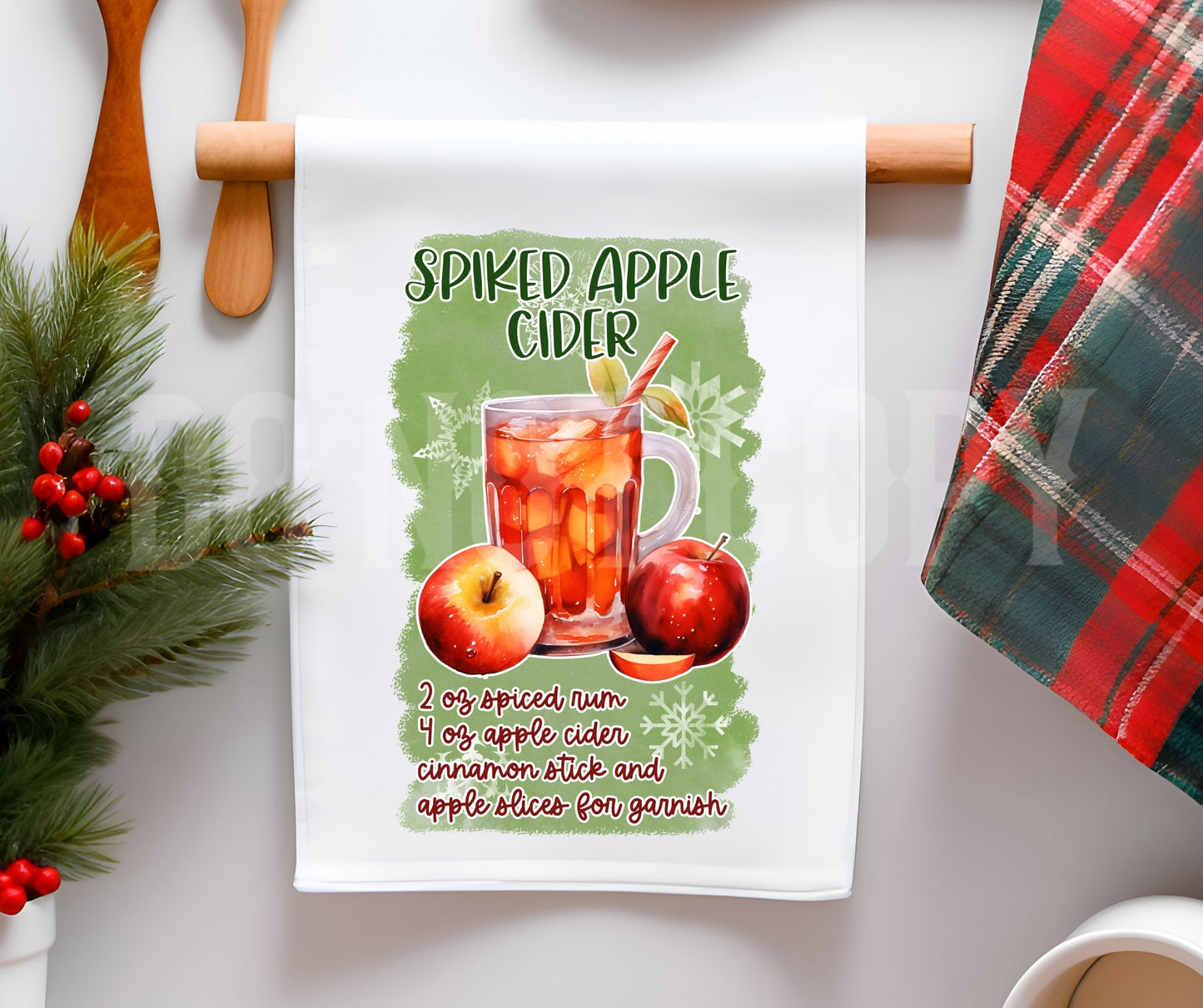 Towel Spiked Apple Cider