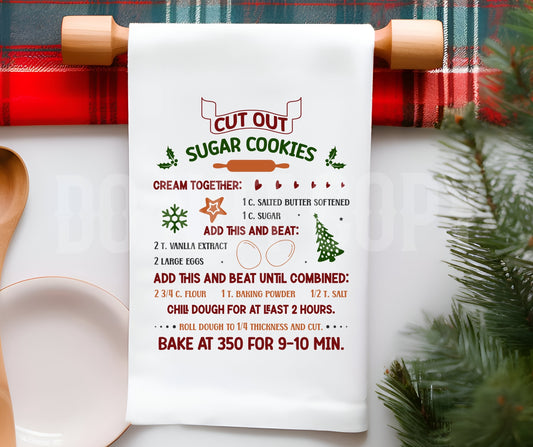 Towel Sugar Cookies