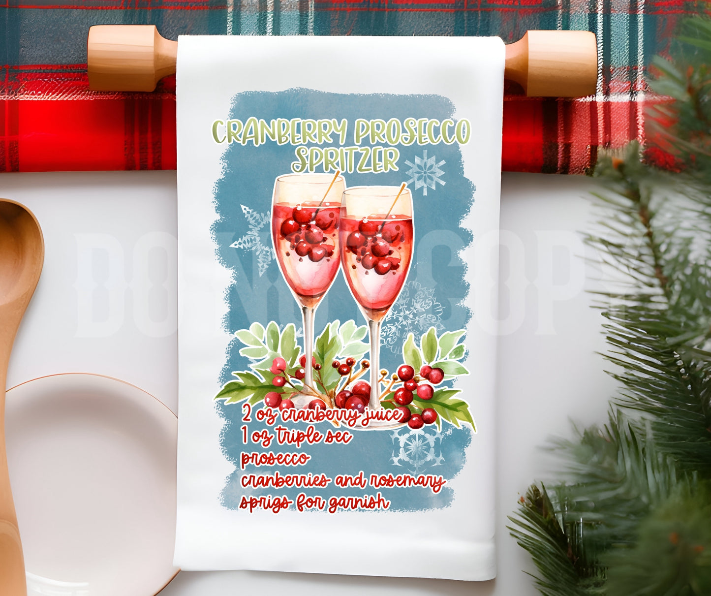 Towel Cranberry Prosecco