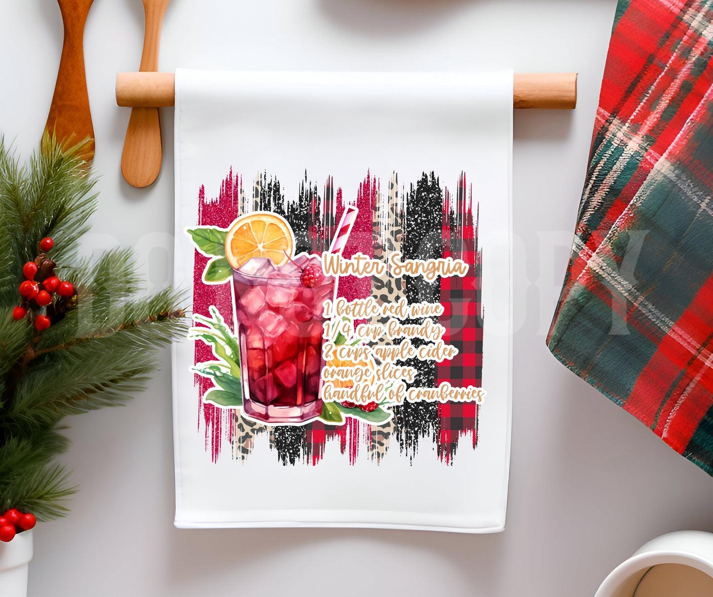 Towel Winter Sangria