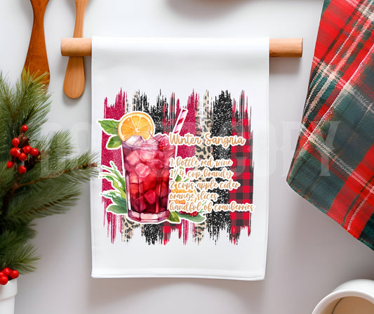 Towel Winter Sangria