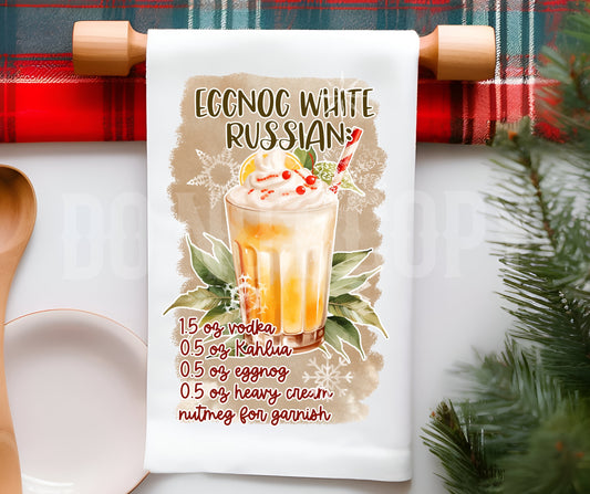Towel Eggnog White Russian