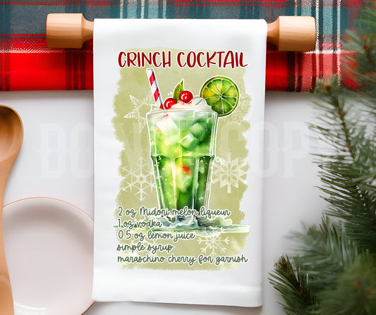 Towel Grinch Cocktail