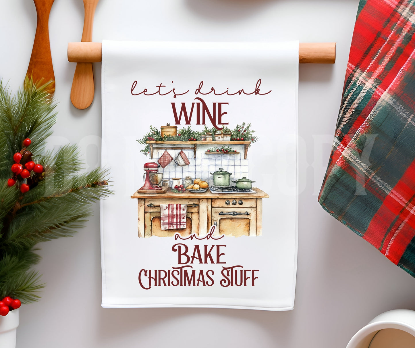 Towel Bake Christmas Stuff