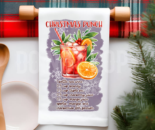 Towel Christmas Punch