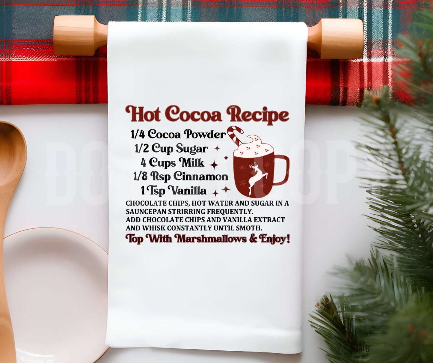 Towel Hot Cocoa