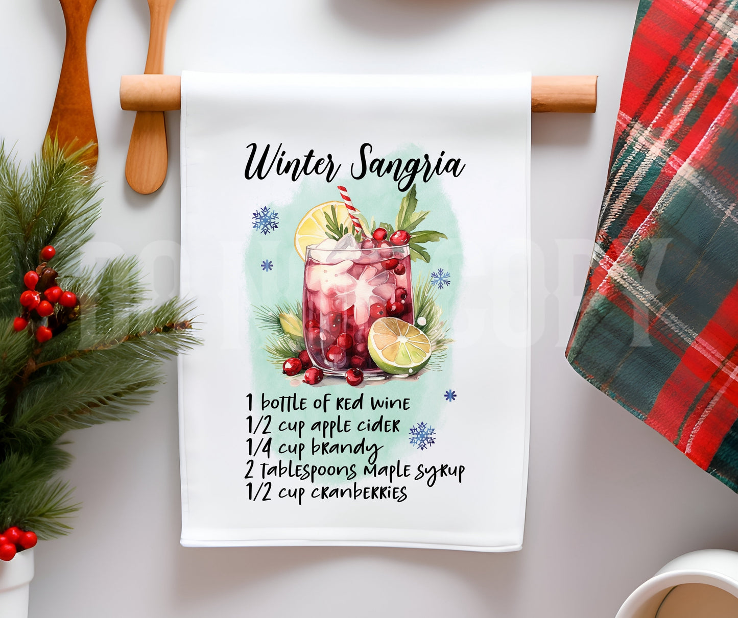 Towel Winter Sangria