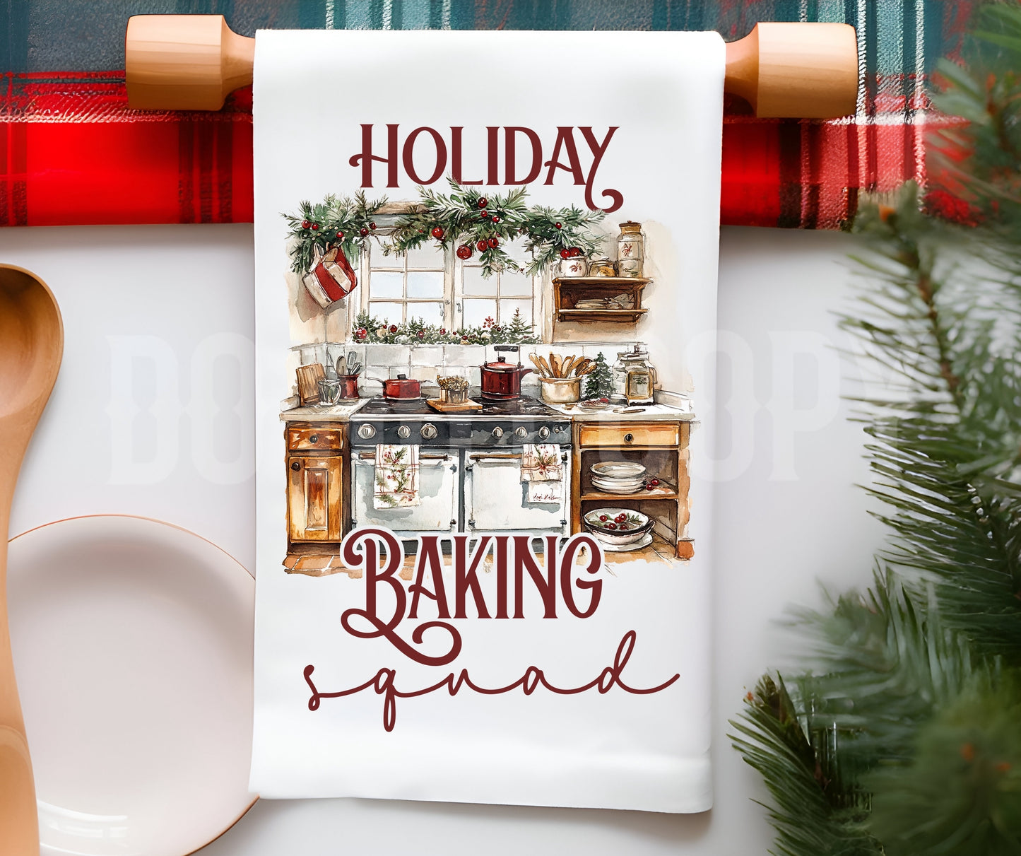 Towel Holiday Baking Squad