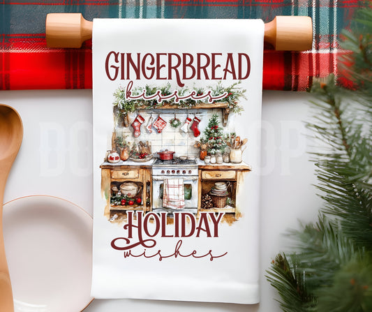 Towel Gingerbread Kisses