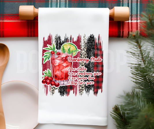 Towel Cranberry Mule