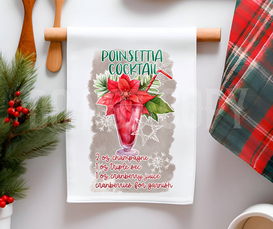 Towel Poinsettia Cocktail