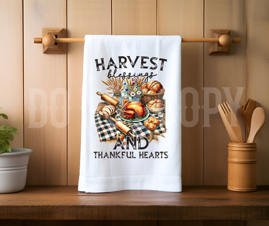 Towel Harvest Blessings